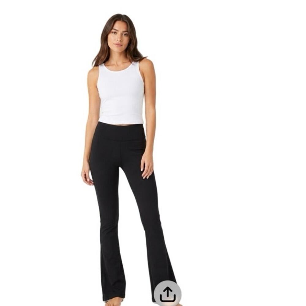 Modern Citizen Bea Slim Leg Ponte Stretch Pant Legging - Black - Size Small